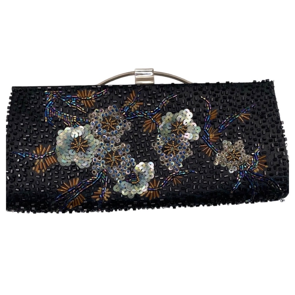 Rickard Shah Vintage Beaded Clutch Made In Italy - NWOT